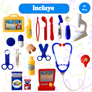 Kit Maleta Juguete Doctora Enfermera Niña