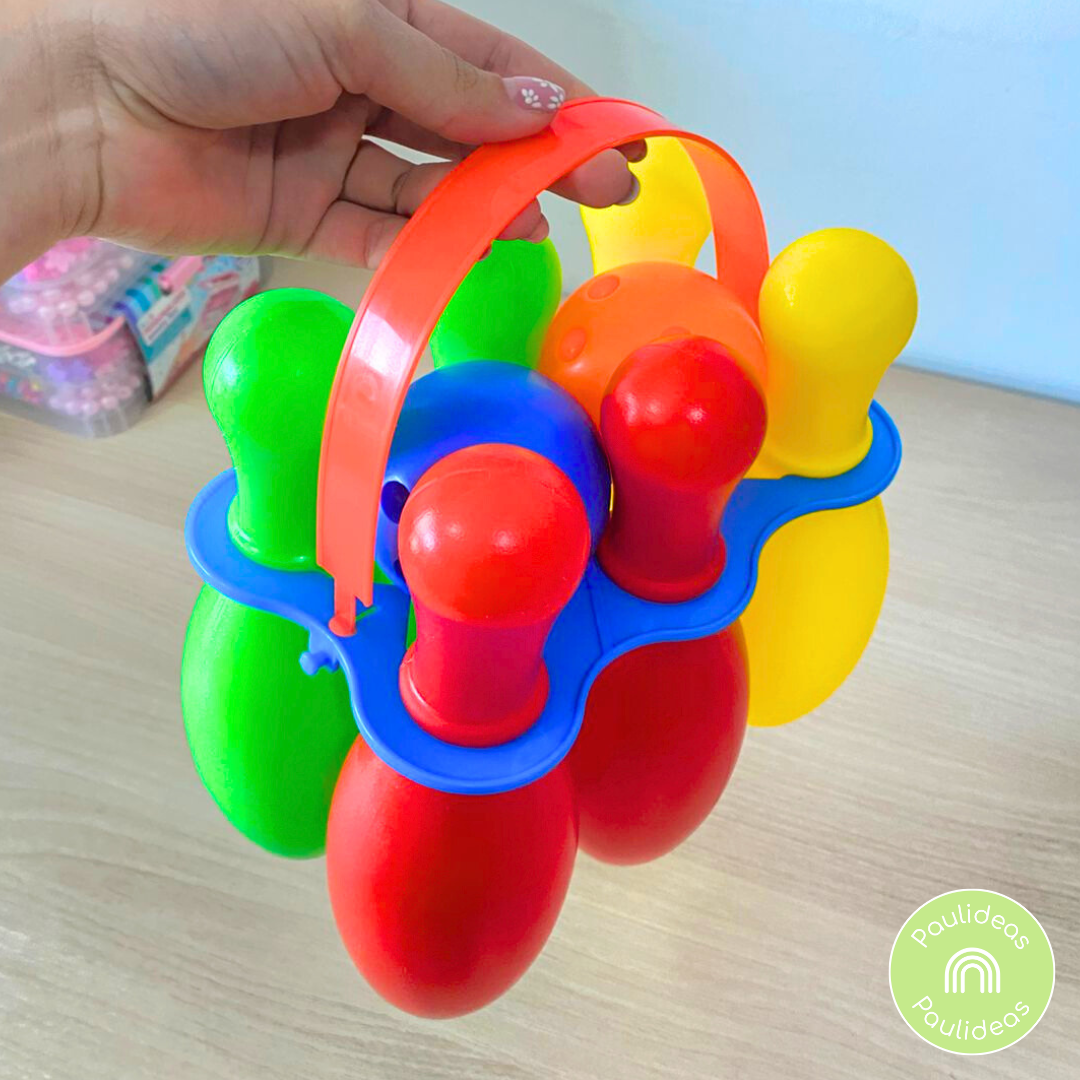 Juego Bowling Mini Bolos Palitroque Para Niños