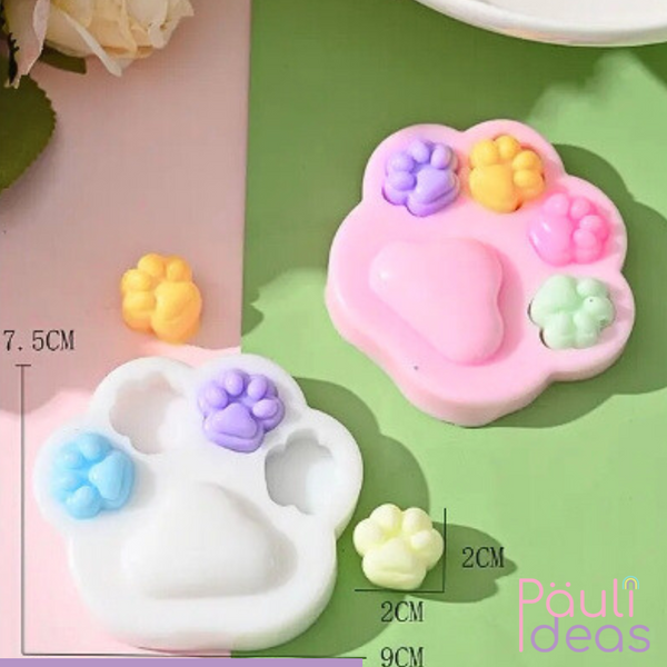 Squishy Patita De Gato Pegajosa Con Mini Patitas