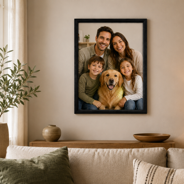 Marco Para Foto 50x70 Cm Cuadro Portarretrato Decorativo