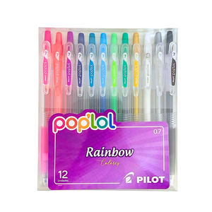 Lápices Tinta Gel 0.7mm Pilot Pop'lol Set De 12