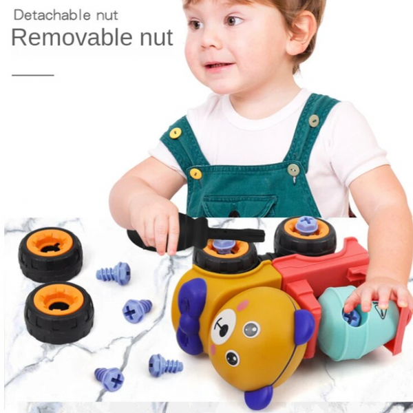 Camión Armable Y Desarmable De Animales Juguete Didáctico