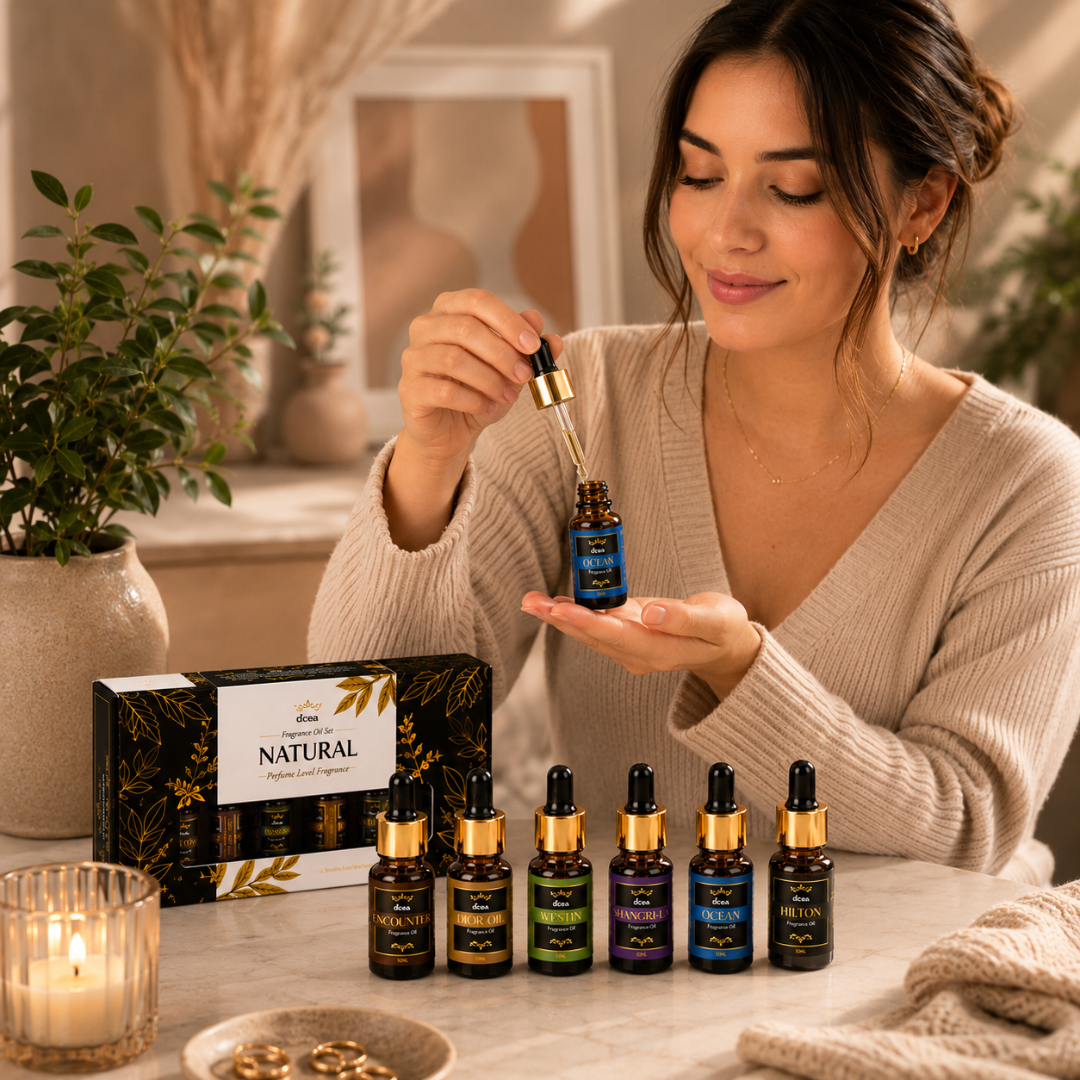 Aceites Esenciales Aromático Para Difusor Pack 6 Aromas 10ml