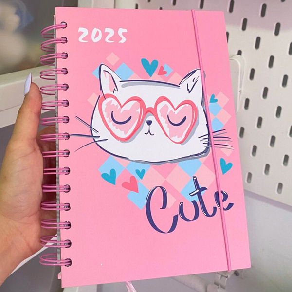 Agenda 2025 Diseño Kawaii