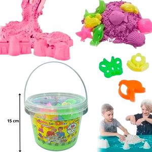 Arena Mágica Con Moldes Juguete