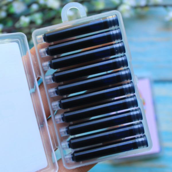 Cartuchos De Tinta Para Pluma Estilográfica Pack 20 Repuesto