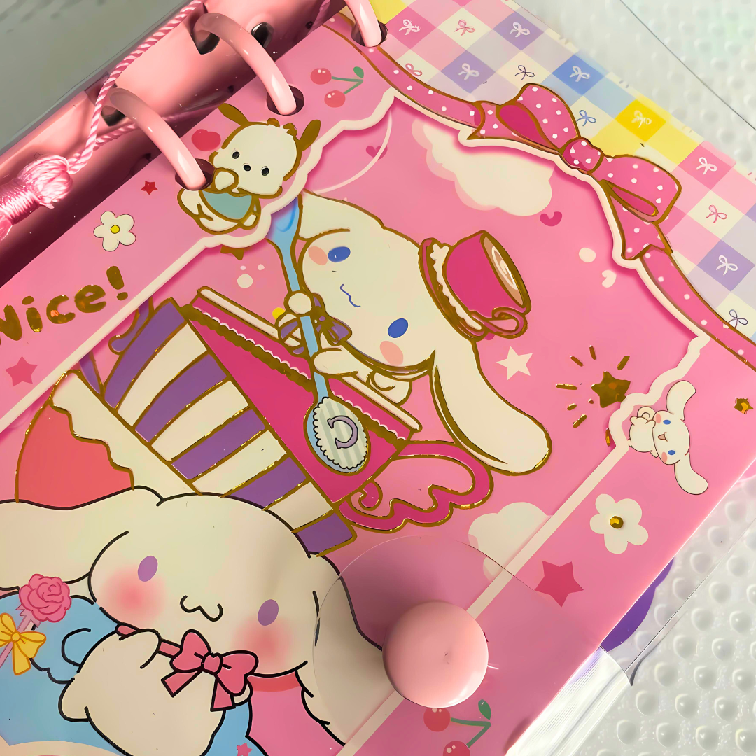 Libreta Agenda Kawaii Kuromi De 74 Hojas Con Lápiz De Gel