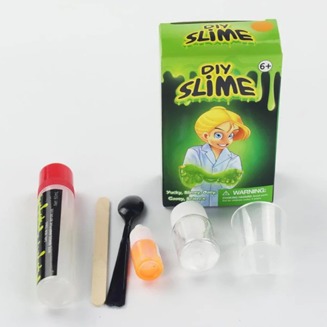 Kit Científico De Slime Experimento Lavable No Tóxico