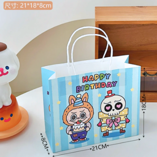 Pack 4 Bolsas De Regalo Bubu Estilo Kawaii