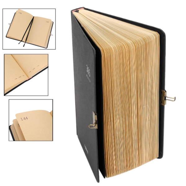 Planner Anual 365 Días Libreta A5 Sin Fechas Con Candado