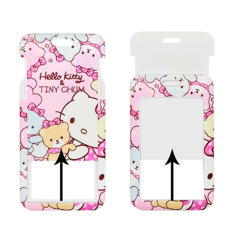 Porta Credencial Hello Kitty Y Sus Amigos