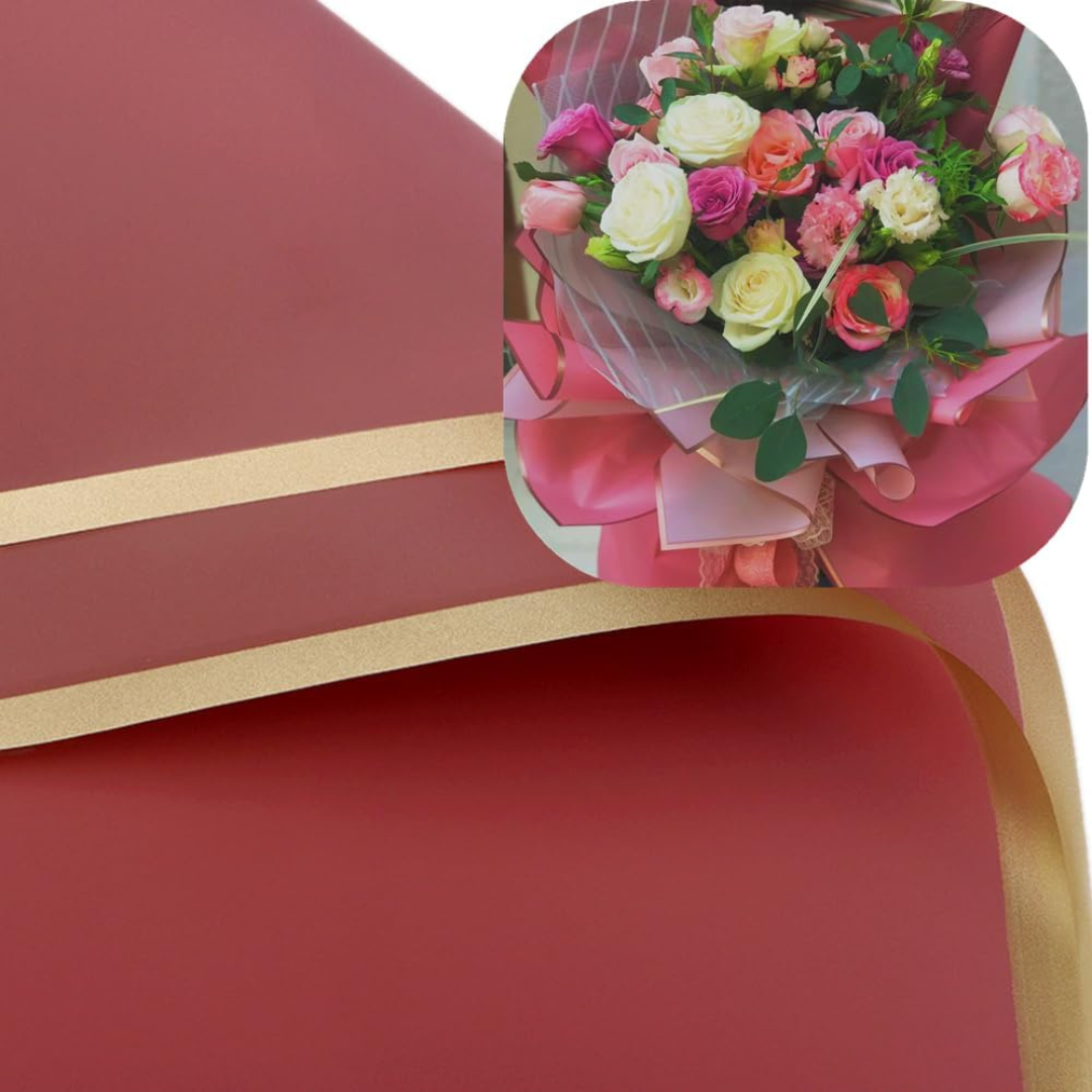 Papel Coreano Para Arreglos De Flores Y Regalos Colores Surt