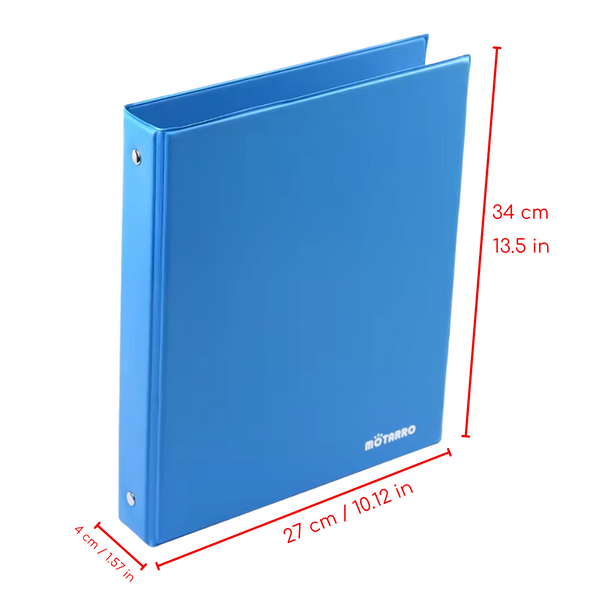 Archivador Fc De Pvc Con 4 Anillos Carpeta Organizadora