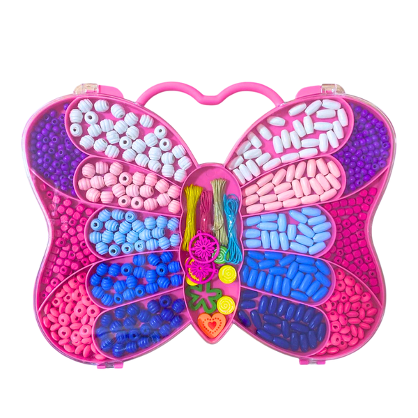 Juguete Kit Para Hacer Pulseras Y Collares Set Manualidades