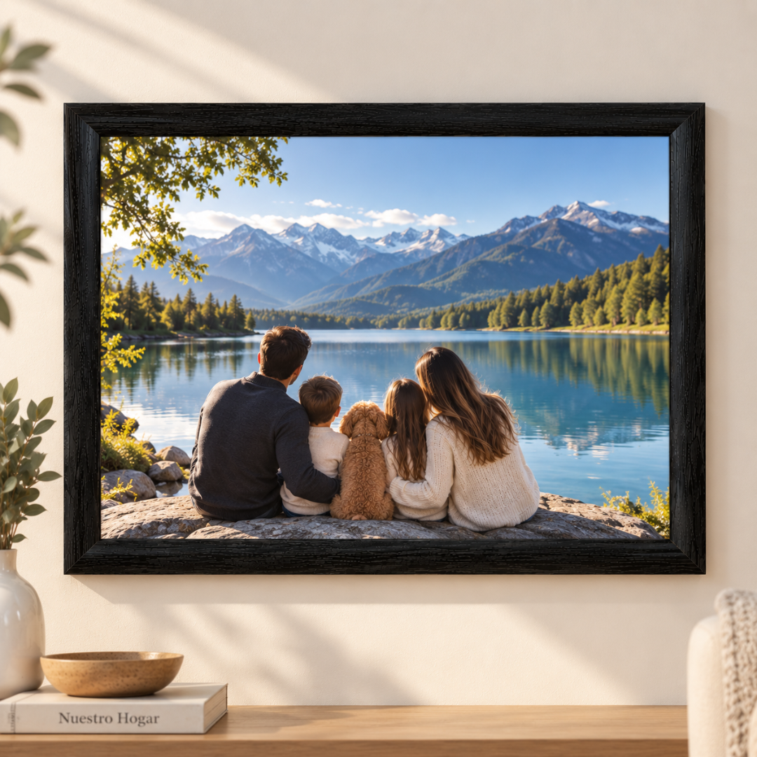 Marco Para Foto Poster 50x60 Cm Cuadro Decorativo