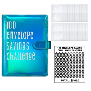 Carpeta Ahorro Dinero Organizadora 100 Sobres