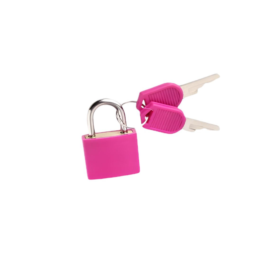 Mini Candado Para Mochila Y Equipaje Con 2 Llaves