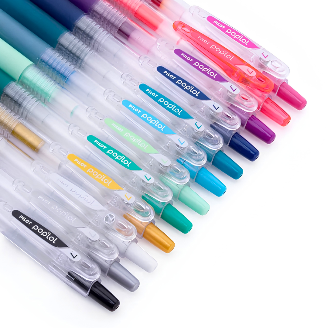 Lápices Tinta Gel 0.7mm Pilot Pop'lol Set De 12