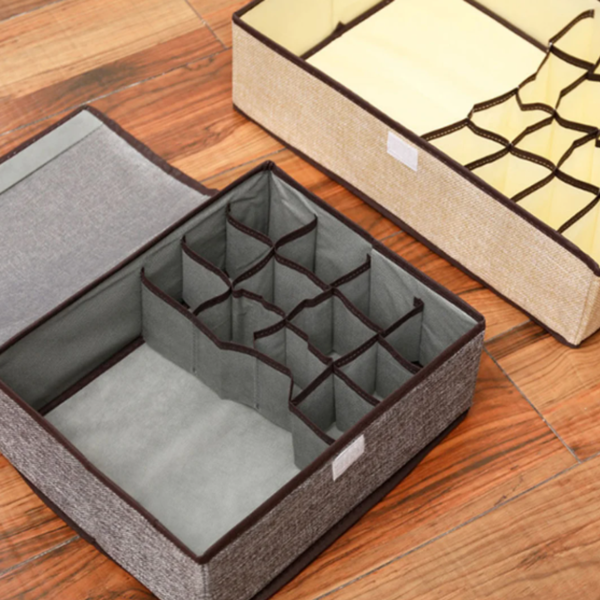 Caja Organizadora Para Ropa Interior 12+1 Compartimentos