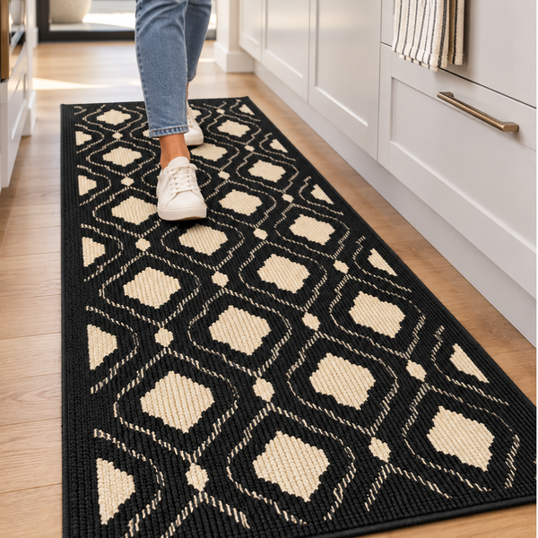 Alfombra Decorativa Antideslizante 120x60cm Para Pasillo