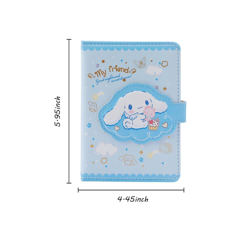 Agenda o Diario de Vida Cinnamoroll con Lápiz