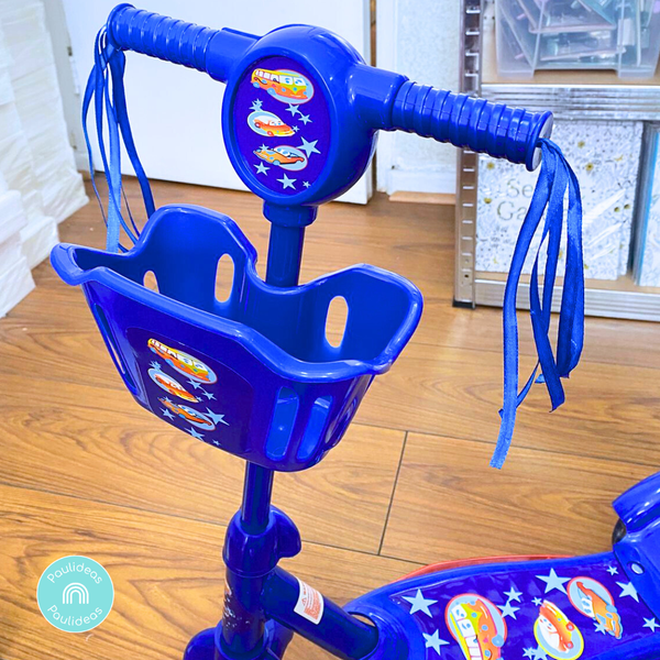 Monopatín Scooter De 3 Ruedas Con Luces Y Sonidos