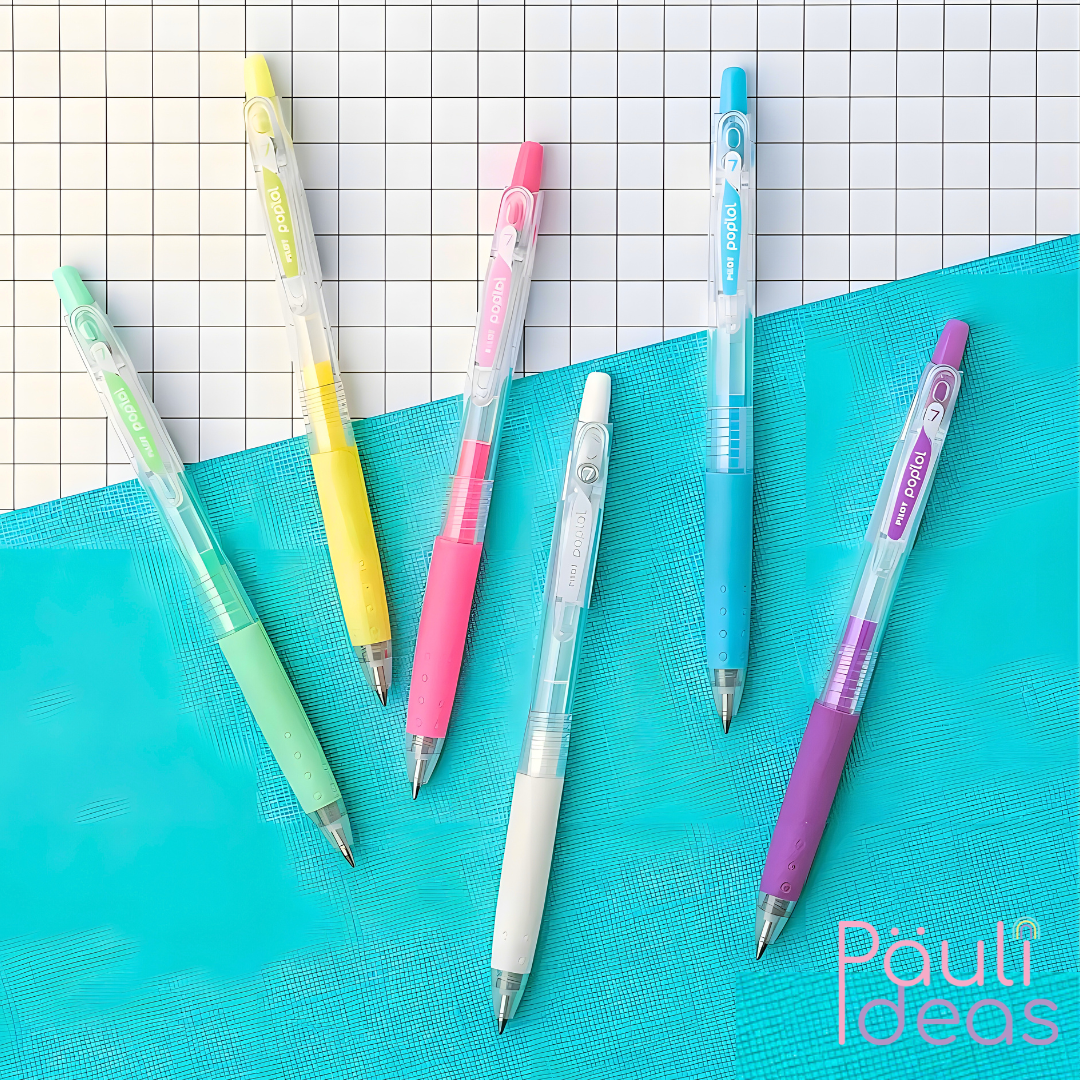 Lápices Tinta Gel 0.7mm Pilot Pop'lol Lover Set De 6