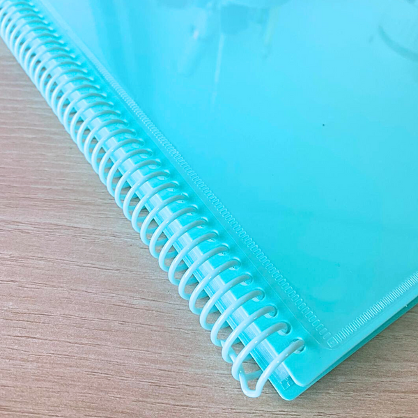 Carpeta Archivadora Anillada A4 Con 20 Fundas Transparentes