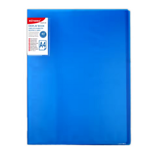 Carpeta Archivadora Color Neón 40 Fundas Transparentes A4