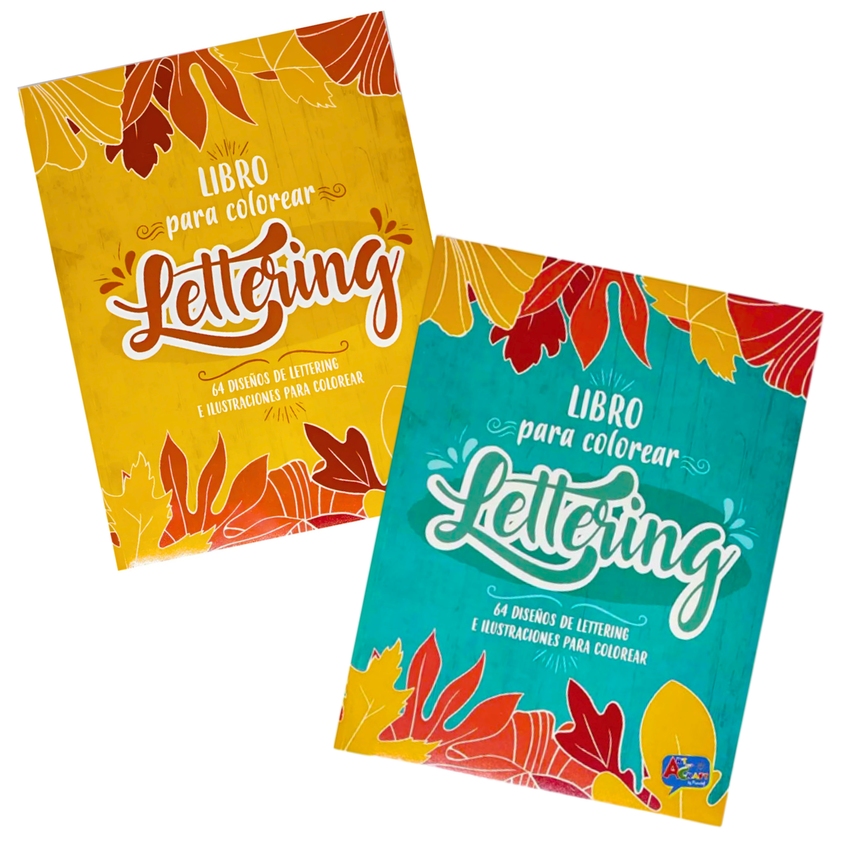 Set Libro Lettering 64 Páginas + 12 Plumones Doble Punta