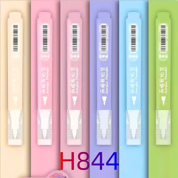 Plumones Acrílicos Chosch Punta Pincel Para Toda Superficie