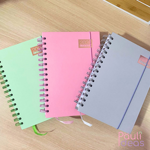 Agenda A5 Colores Pastel Diseño Kawaii 2026
