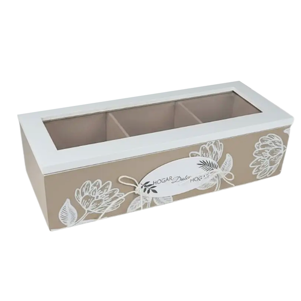 Organizador De Madera Para Bolsas De Té