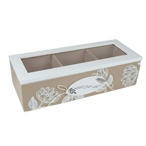 Organizador De Madera Para Bolsas De Té