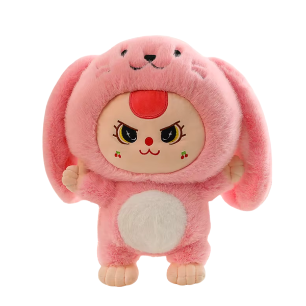 Peluche Baby Three Animalitos Con Disfraz Adorable 30 Cm