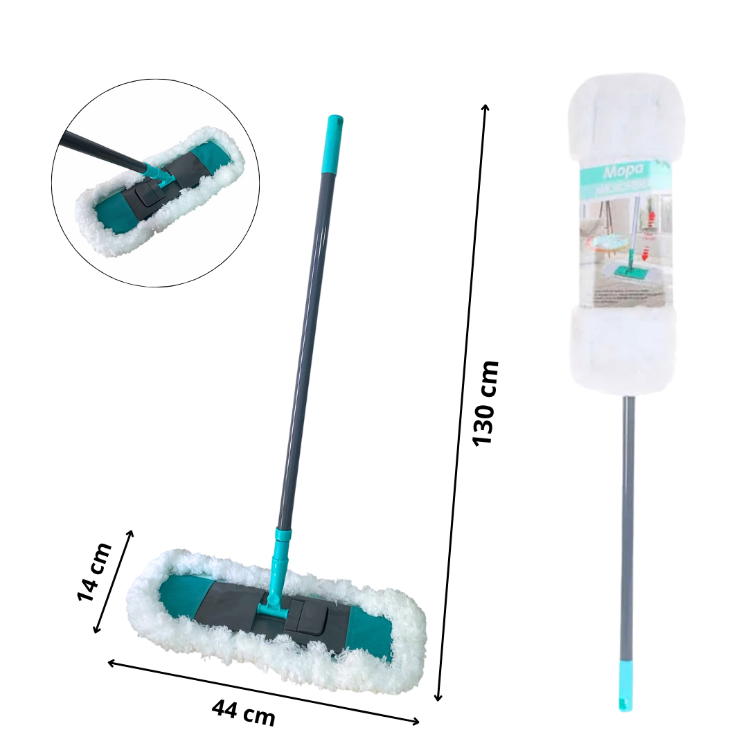 Trapero Microfibra Mango Extensible + 1 Repuesto