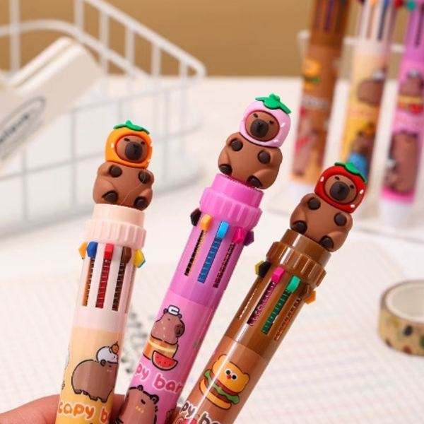 Papelería Capibara Box Medium Capybara Kawaii