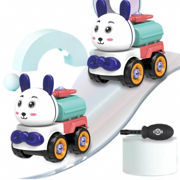 Camión Armable Y Desarmable De Animales Juguete Didáctico