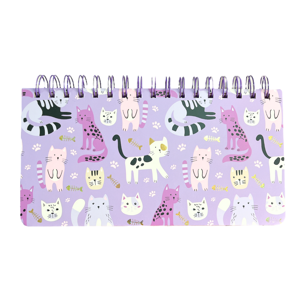 Planners Semanal Plegable Gatitos Kawaii