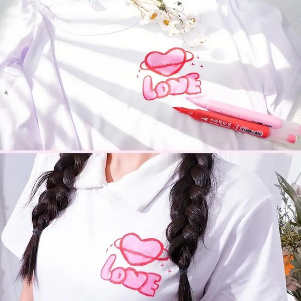 Plumones Acrílicos Chosch Punta Pincel Para Toda Superficie