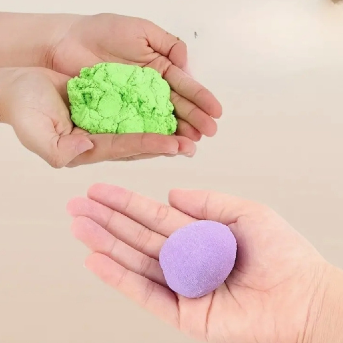 Arena Mágica Con Moldes Y Herramientas Varios Colores