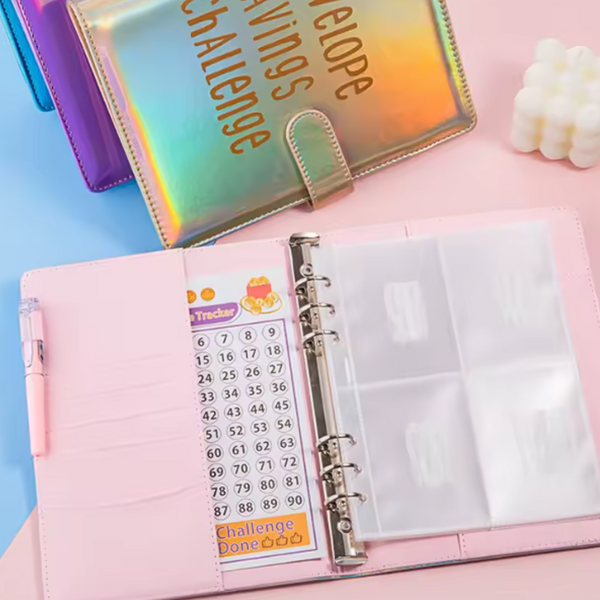 Carpeta Ahorro Dinero Organizadora 100 Sobres