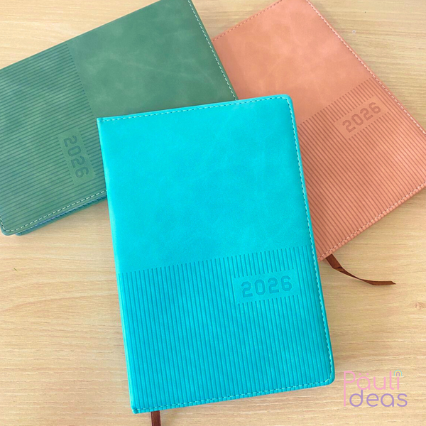 Agenda 2026 Ejecutiva A5 De Colores Con Diseños Kawaii