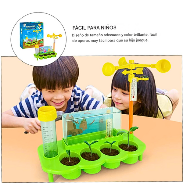 Kit Ciencia Para Niños Proyecto De Plantas Y Clima