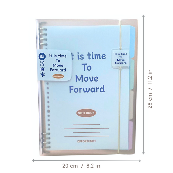 Libreta Anillada B5 Sistema Refill Kawaii