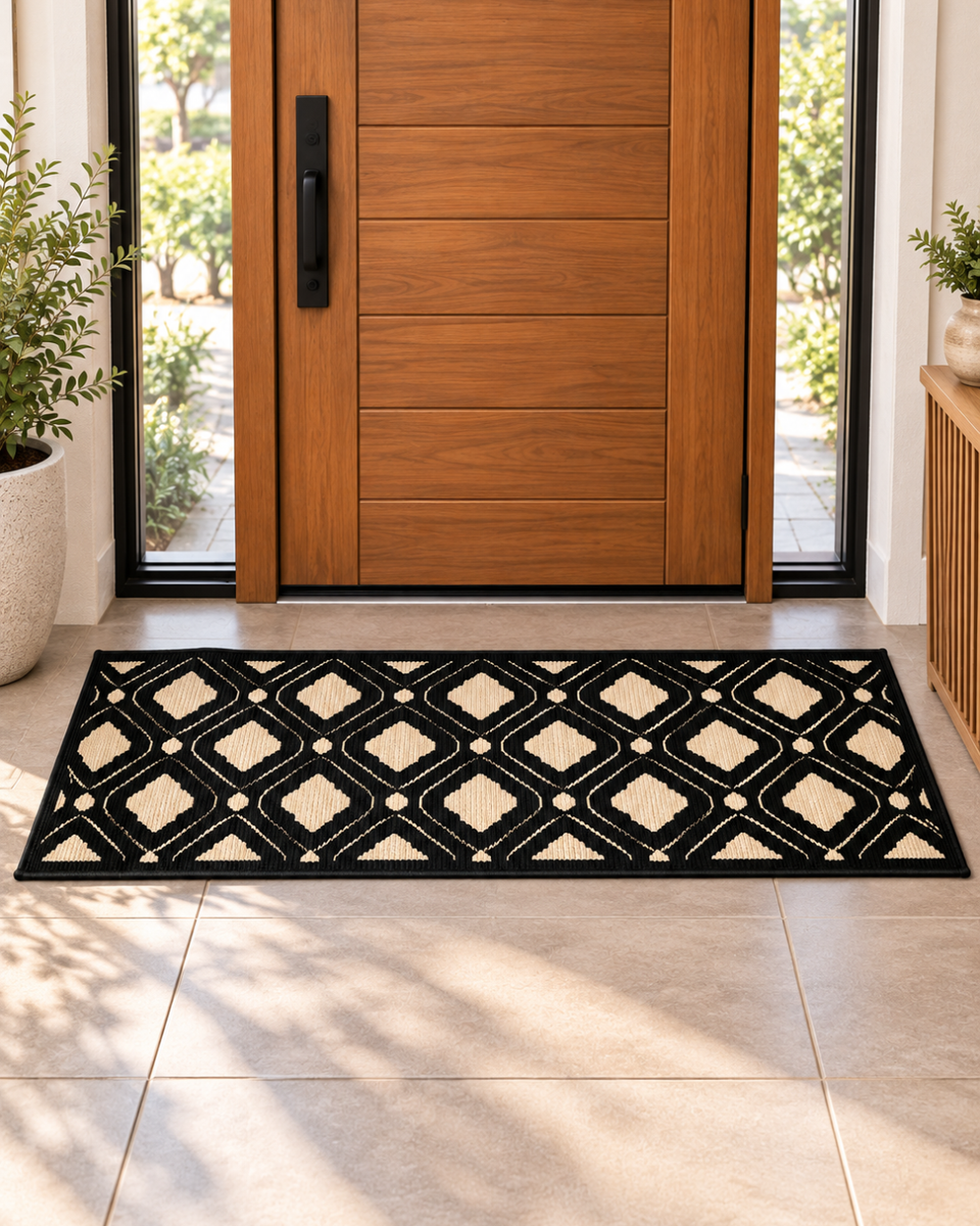 Alfombra Decorativa Antideslizante 120x60cm Para Pasillo