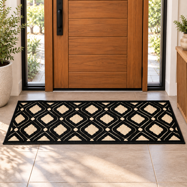 Alfombra Decorativa Antideslizante 120x60cm Para Pasillo