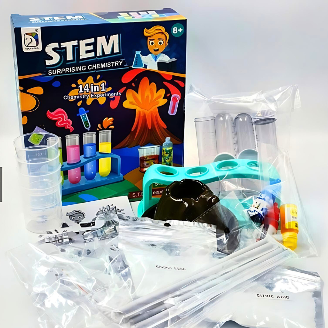 Juguete Experimentos Para Niños Química Ciencias 14 En 1