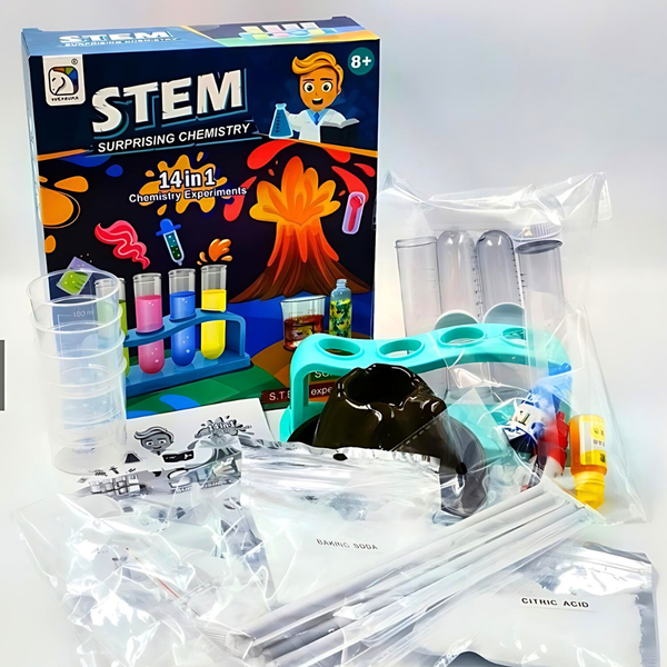 Juguete Experimentos Para Niños Química Ciencias 14 En 1