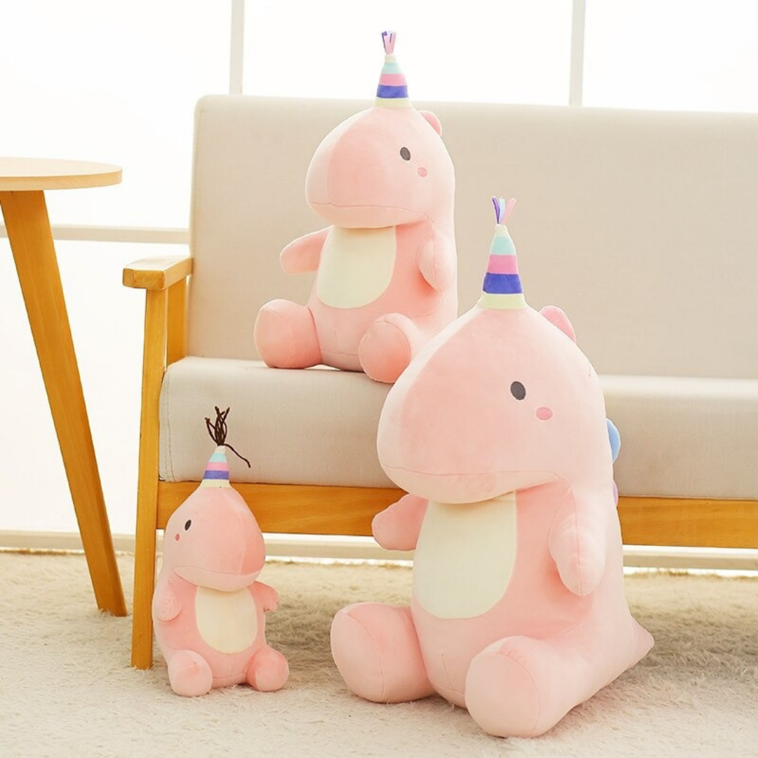 Peluche Dinosaurio Bebé Kawaii Tierno Y Suave 27cm